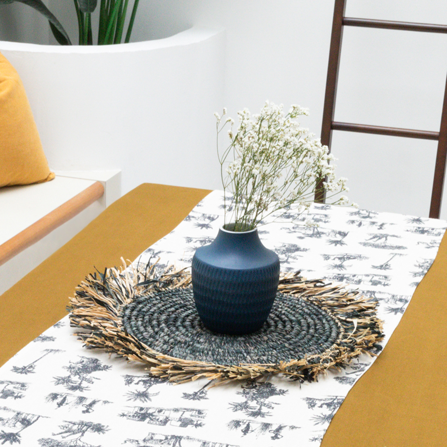 The Pindo Raffia Table Mat