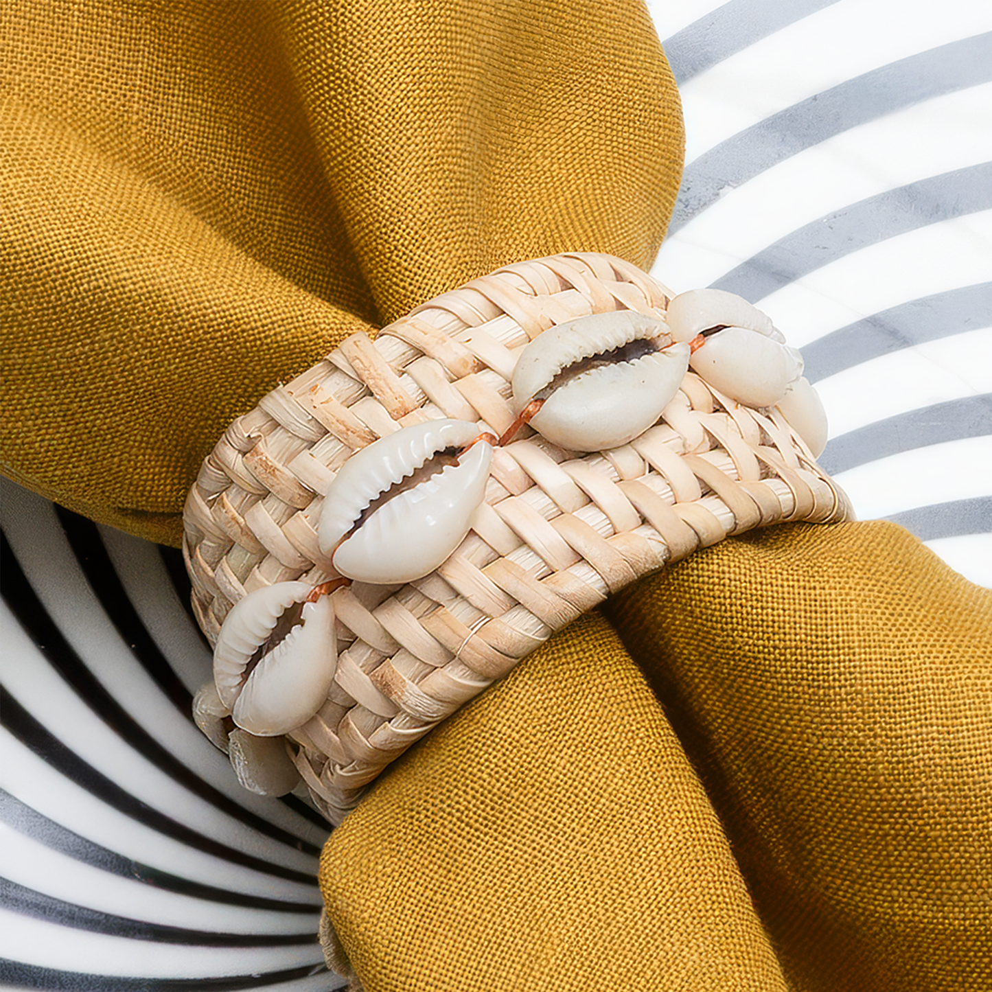 Natural Shell Napkin Ring