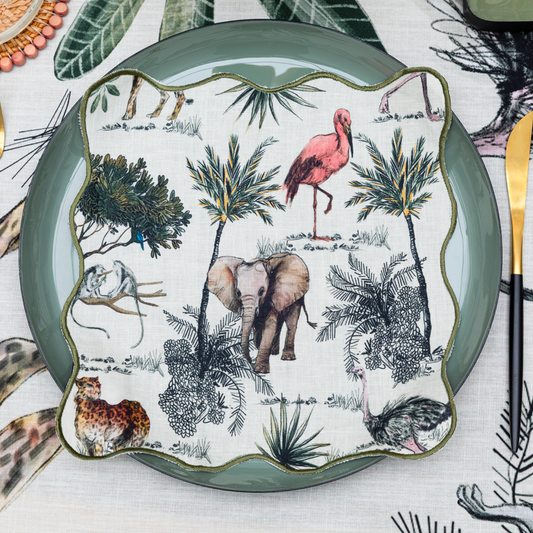 The Aventure Africaine’ Cocktail Napkin
