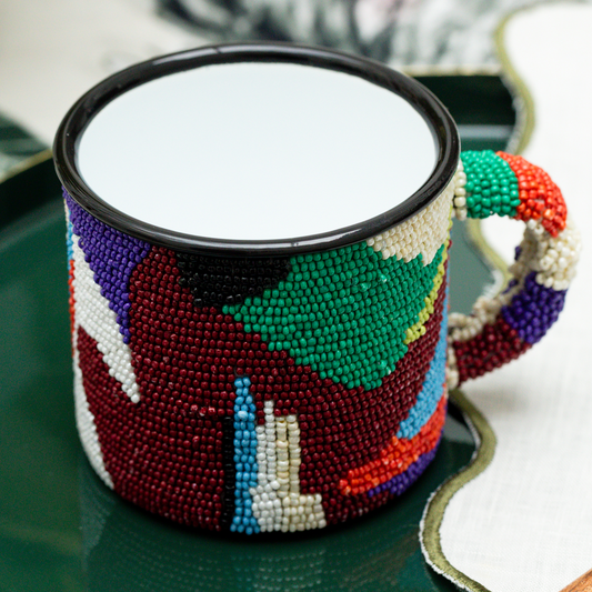 The Camou Beaded Mug