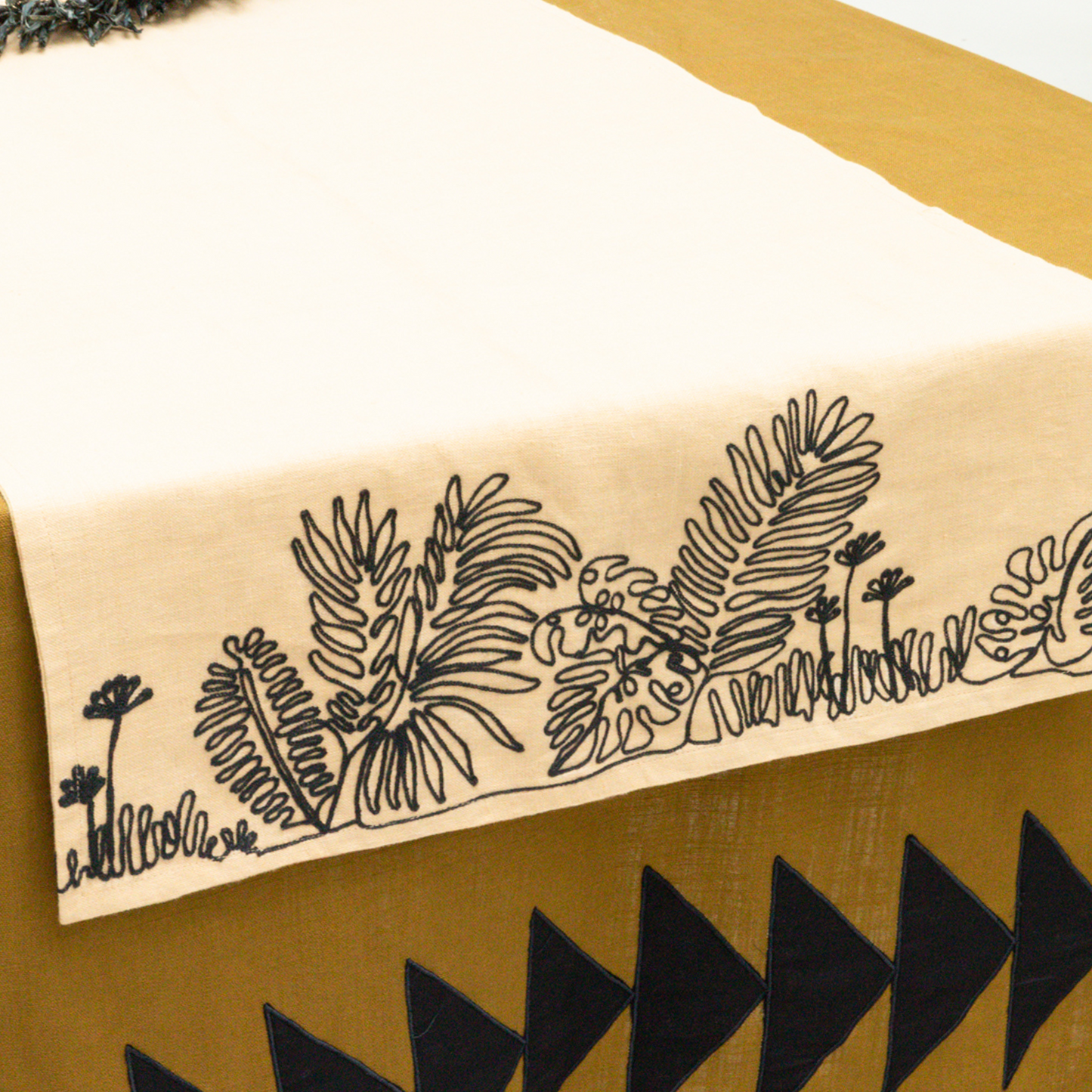 The Blade Under bush Table Runner