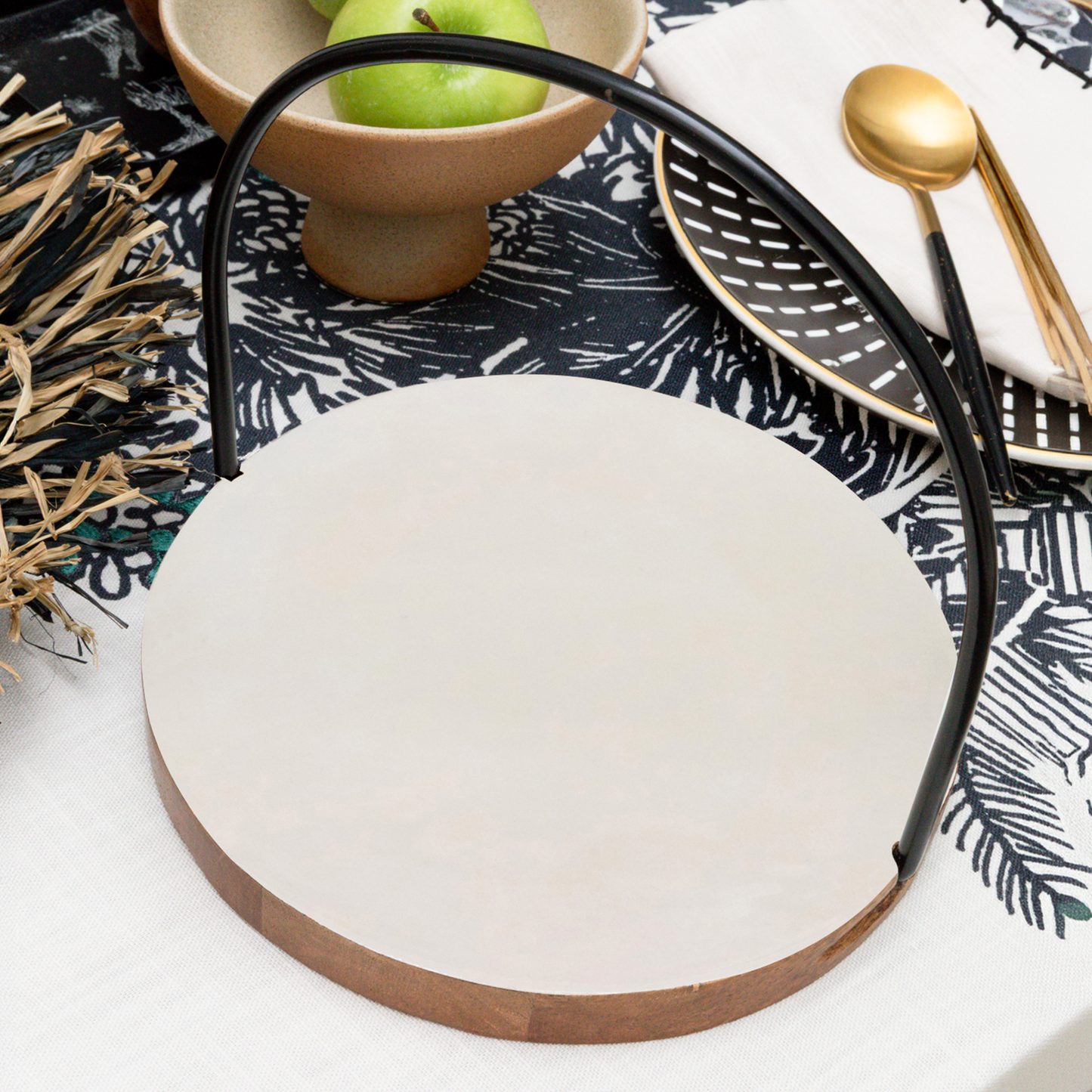 The Craft Round Serving Tray