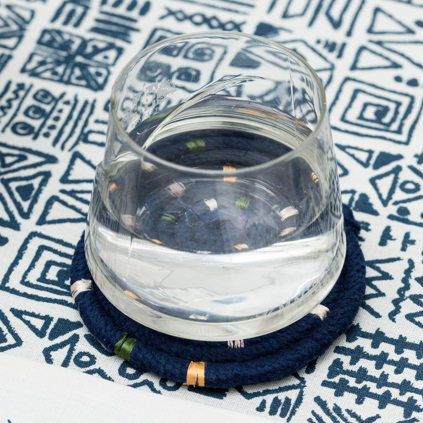 The Multi Colour Dots Coaster