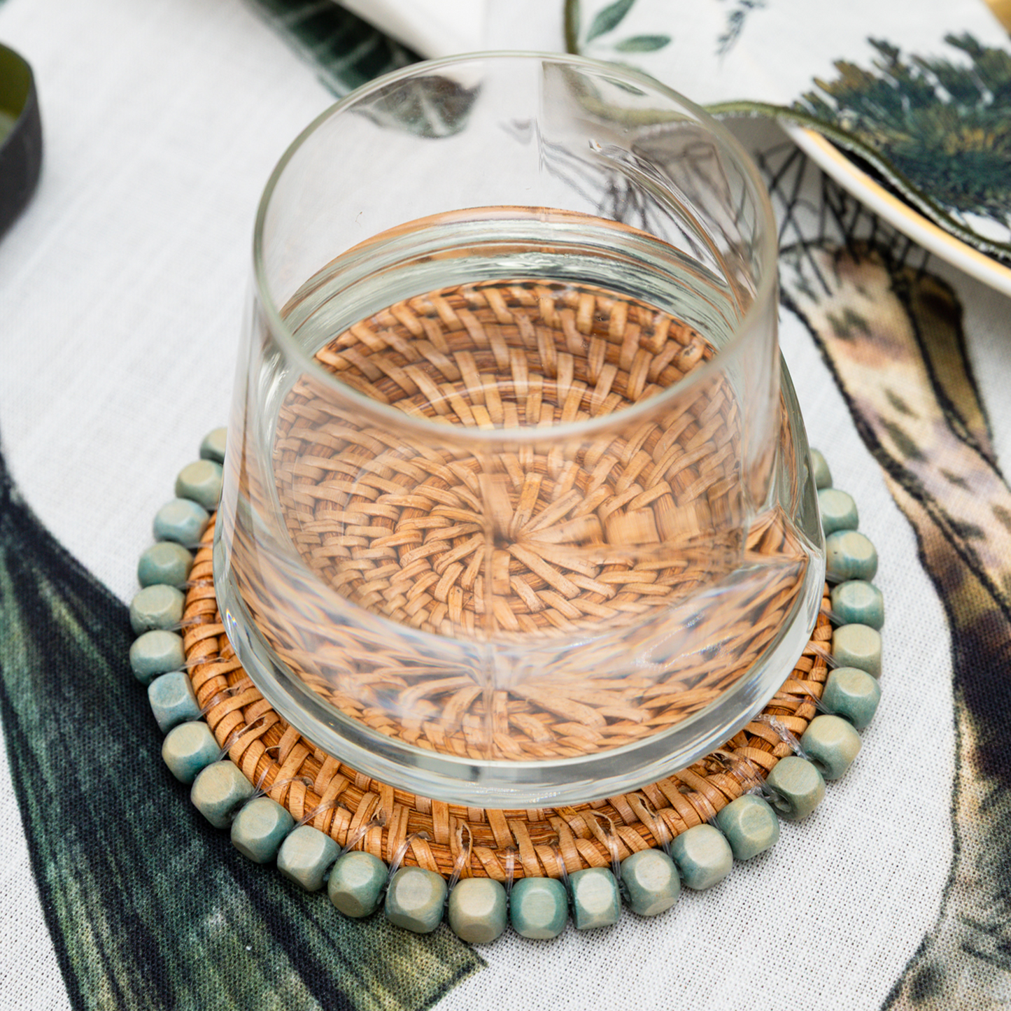 The Safari Beaded Coaster