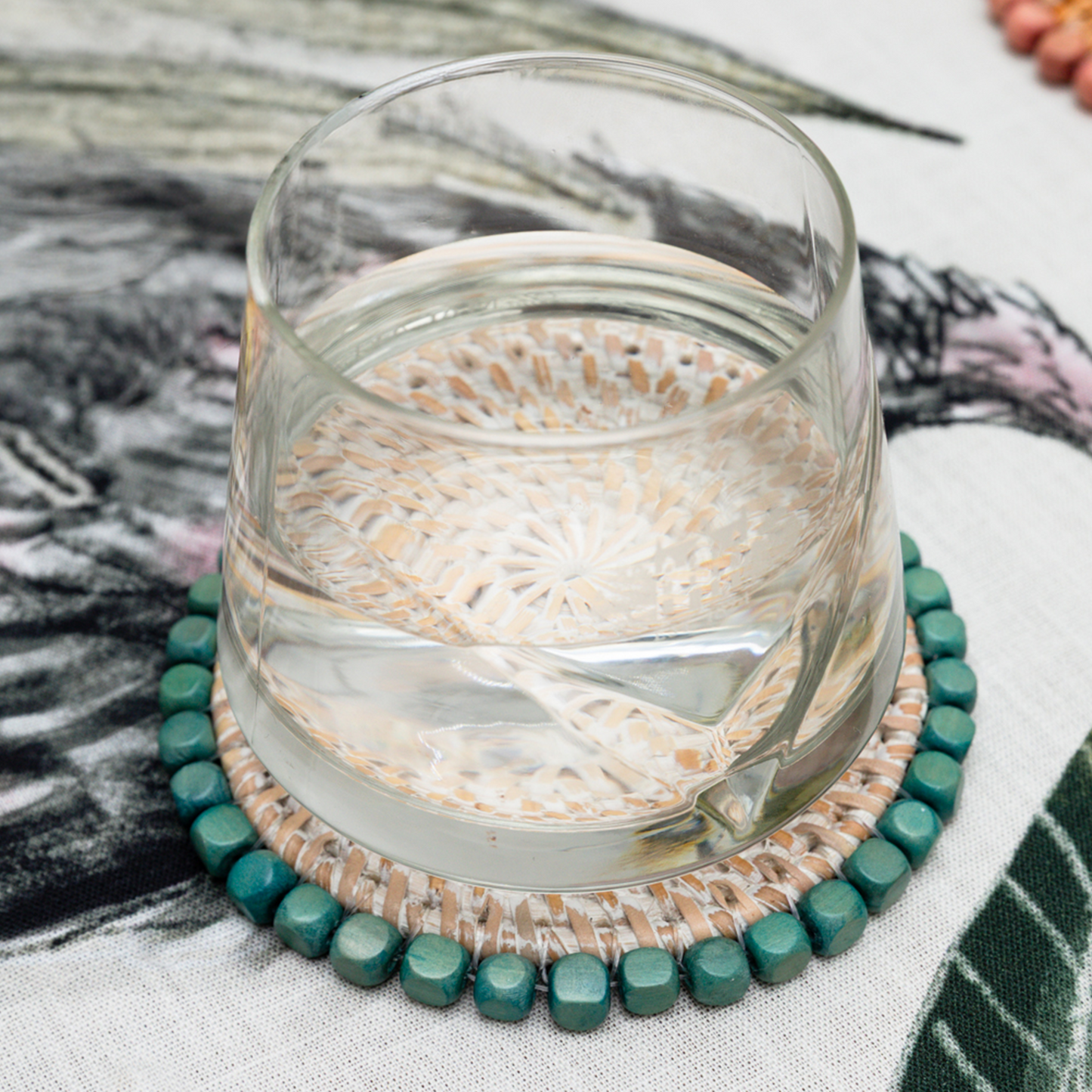 The Safari Beaded Coaster
