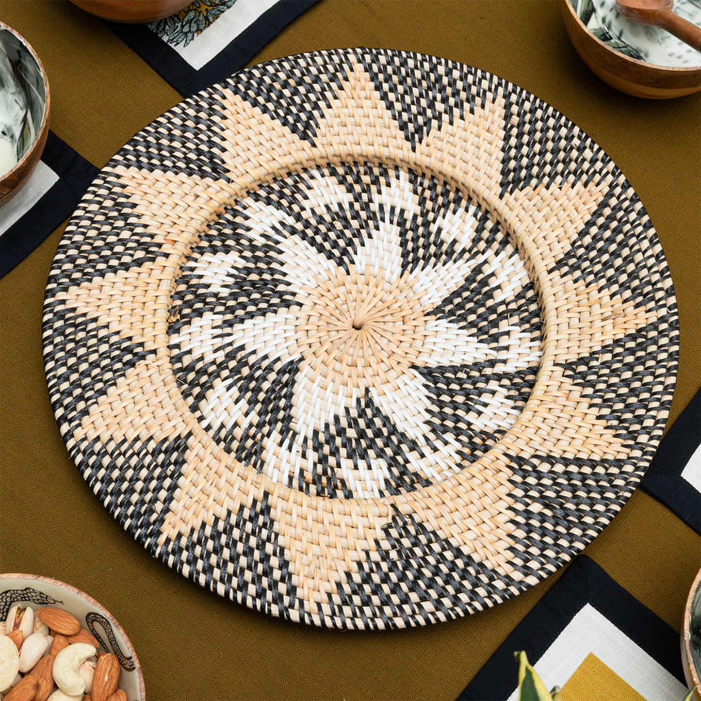 The Tribal Walnut Mat 