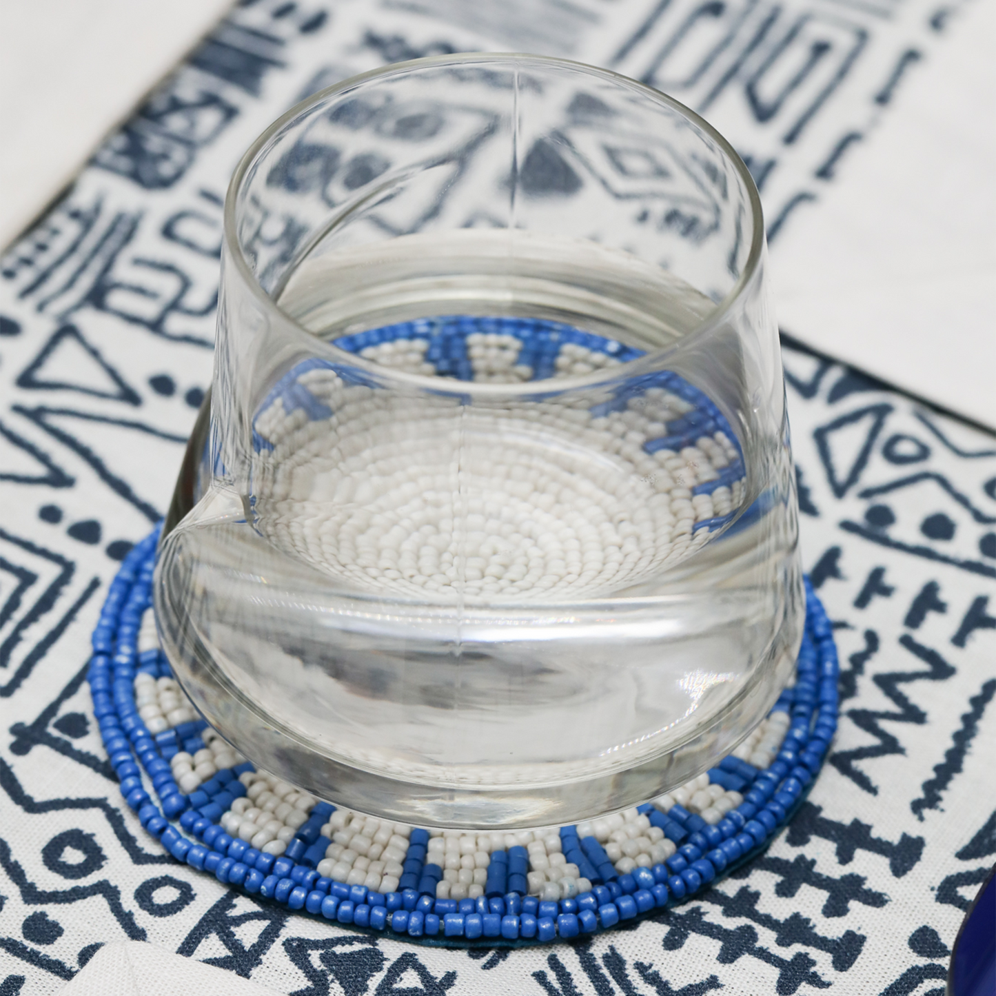 The Lumi Beaded Coaster