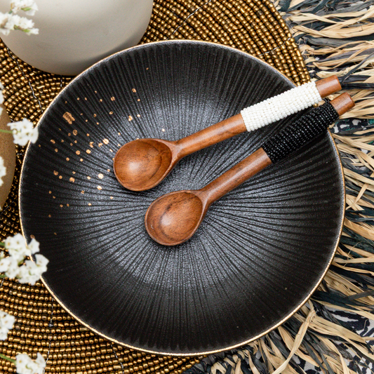 The Beaded Dessert Spoon