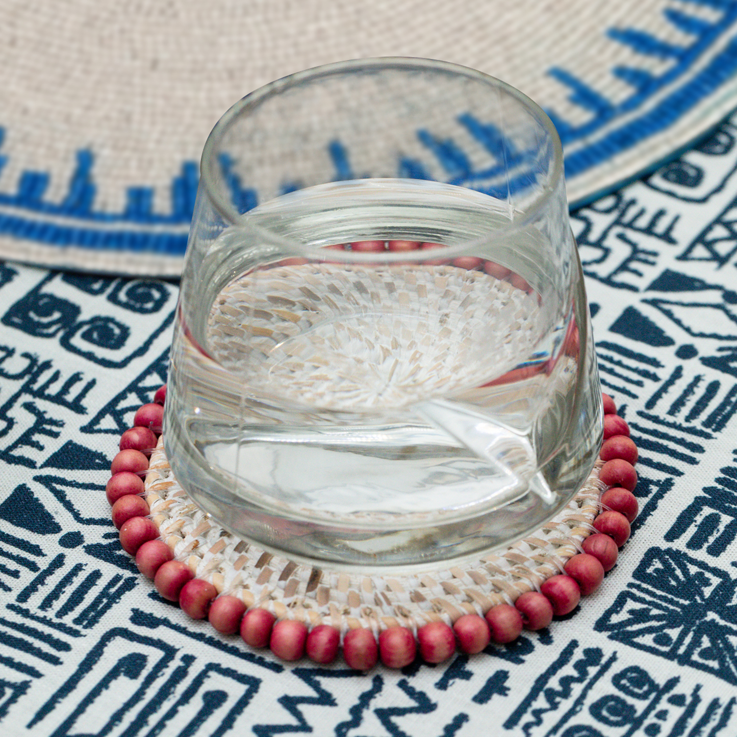 The Safari Beaded Coaster