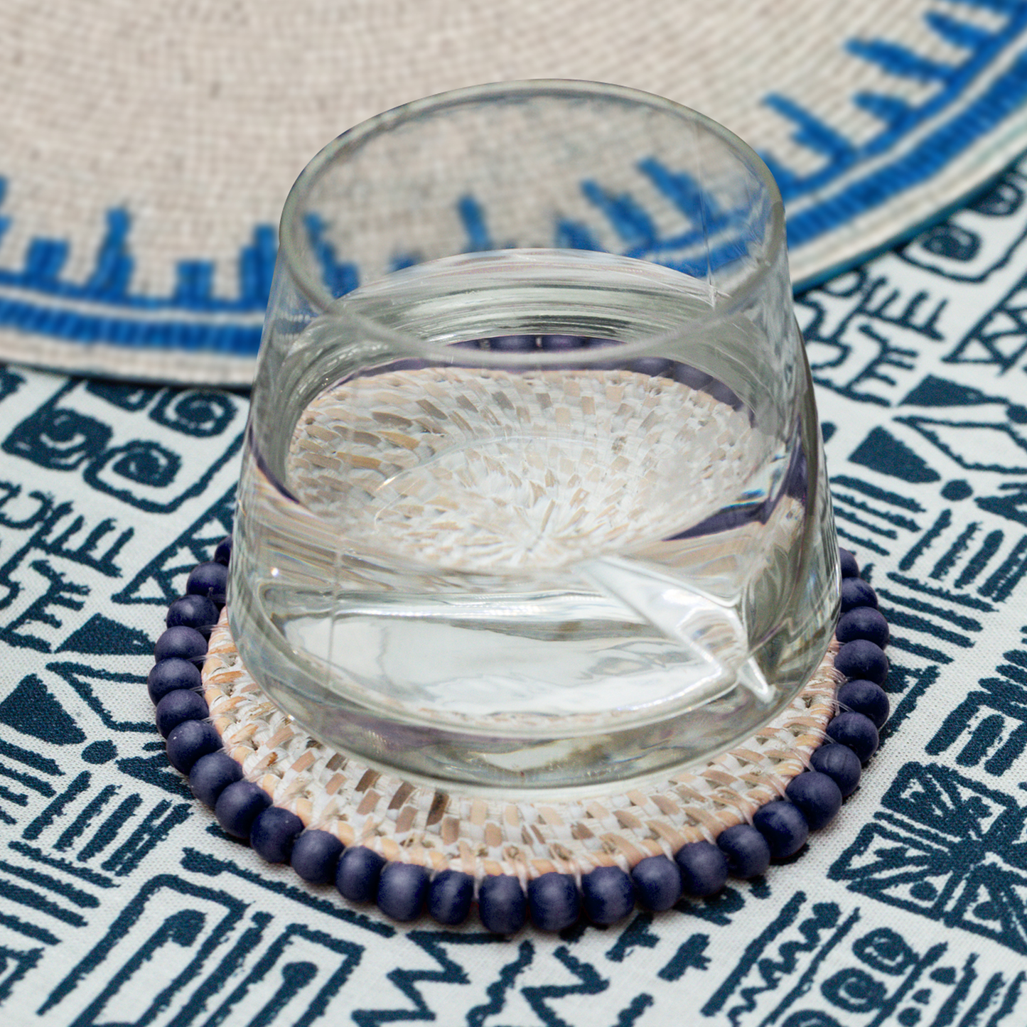 The Safari Beaded Coaster