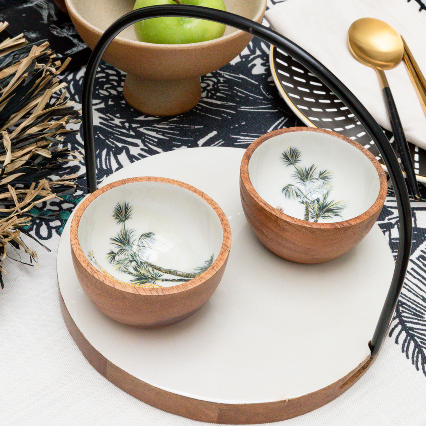 The Craft Round Serving Tray