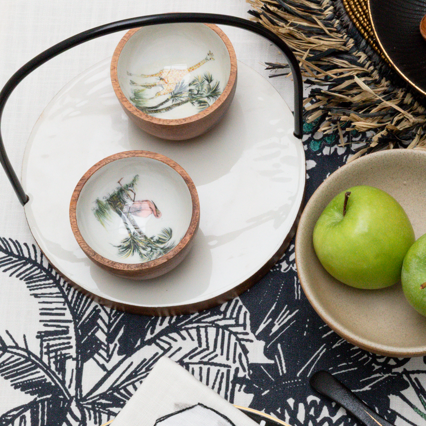 The Craft Round Serving Tray