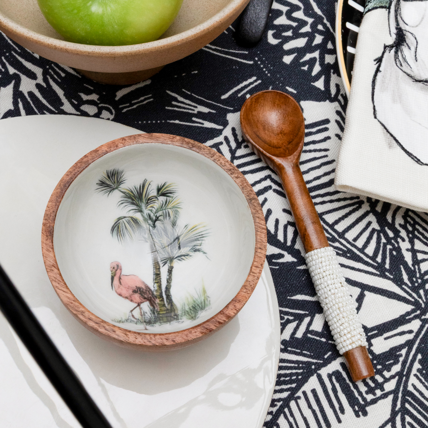 The Beaded Dessert Spoon