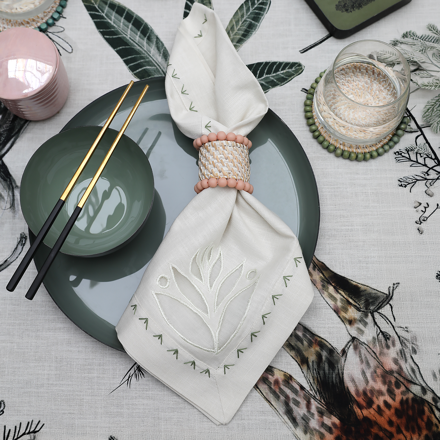 The Raw Sewing Napkin - Set of 2