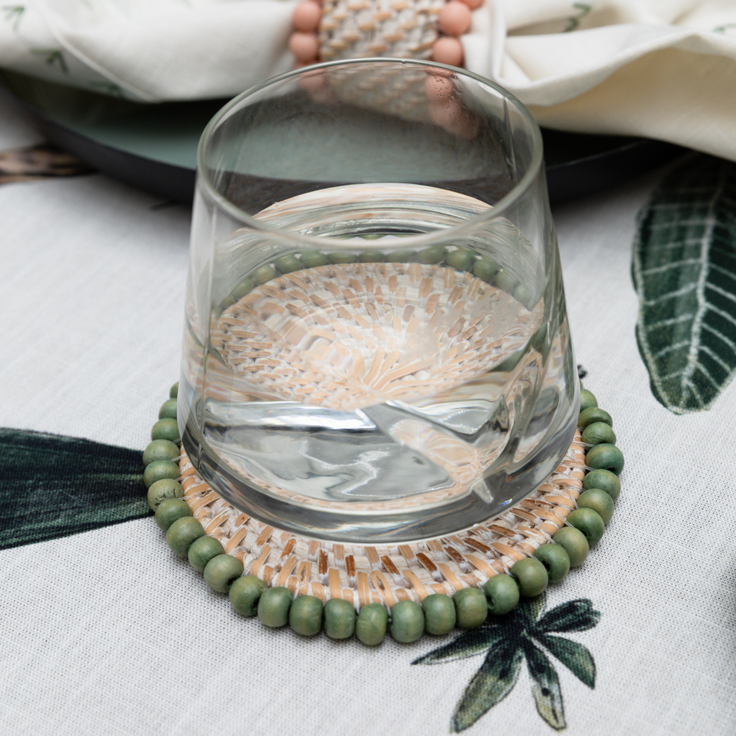The Safari Beaded Coaster