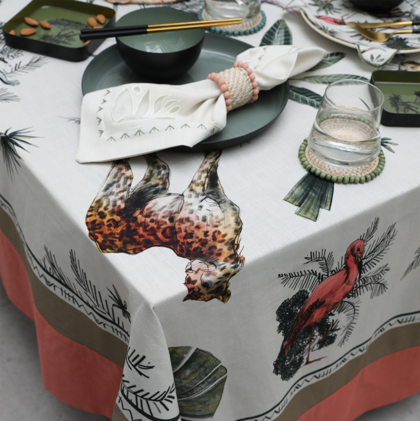 The Aventure Africaine’ Table Cloth