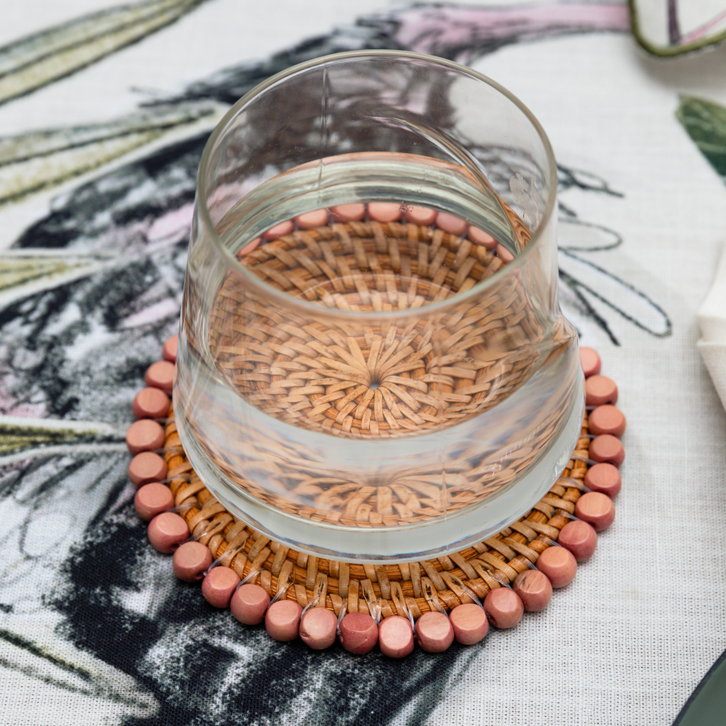 The Safari Beaded Coaster
