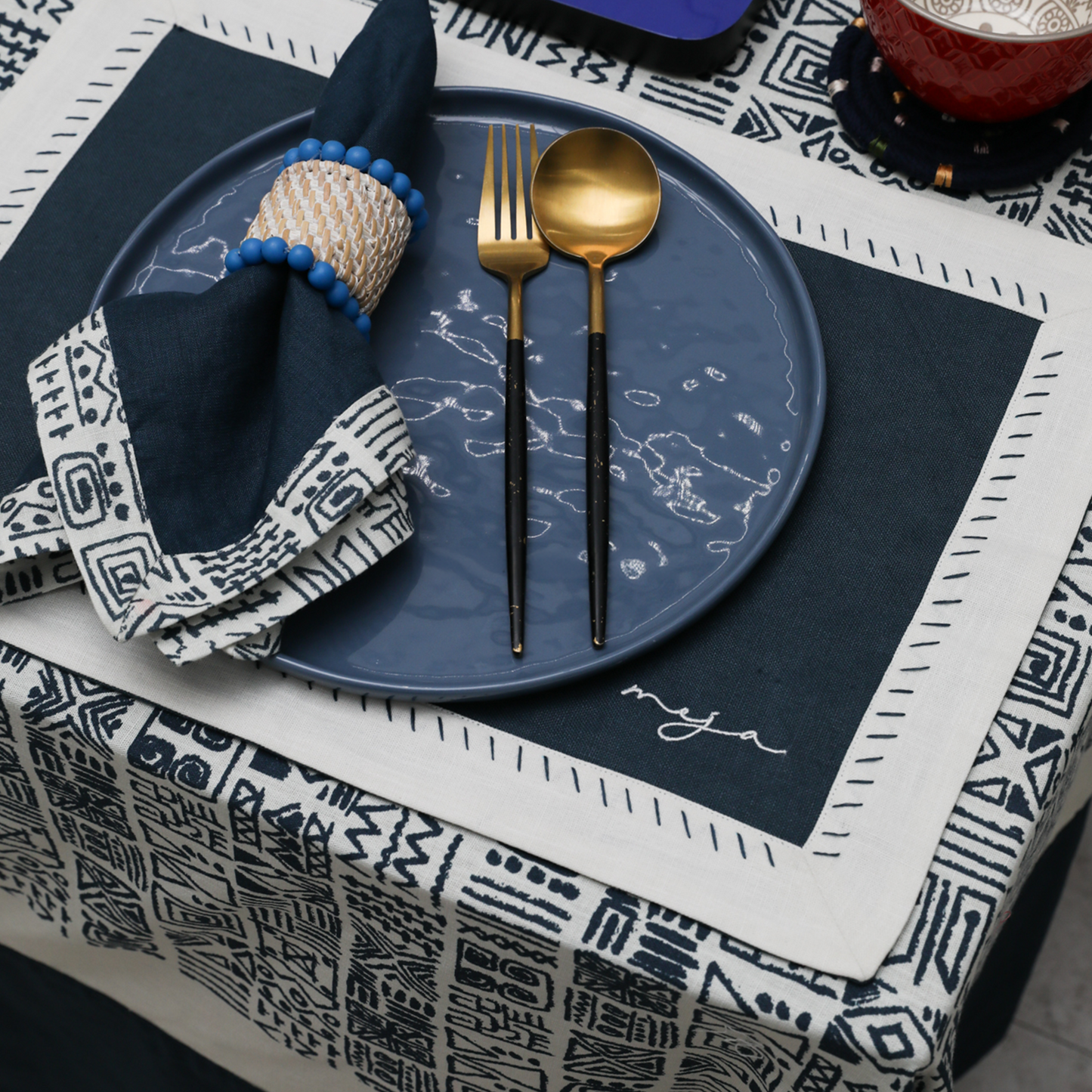 The Bluwing Double Border Tablemat