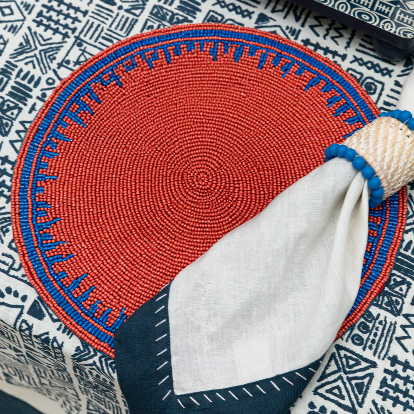 The Lumi Glass Beaded Mats