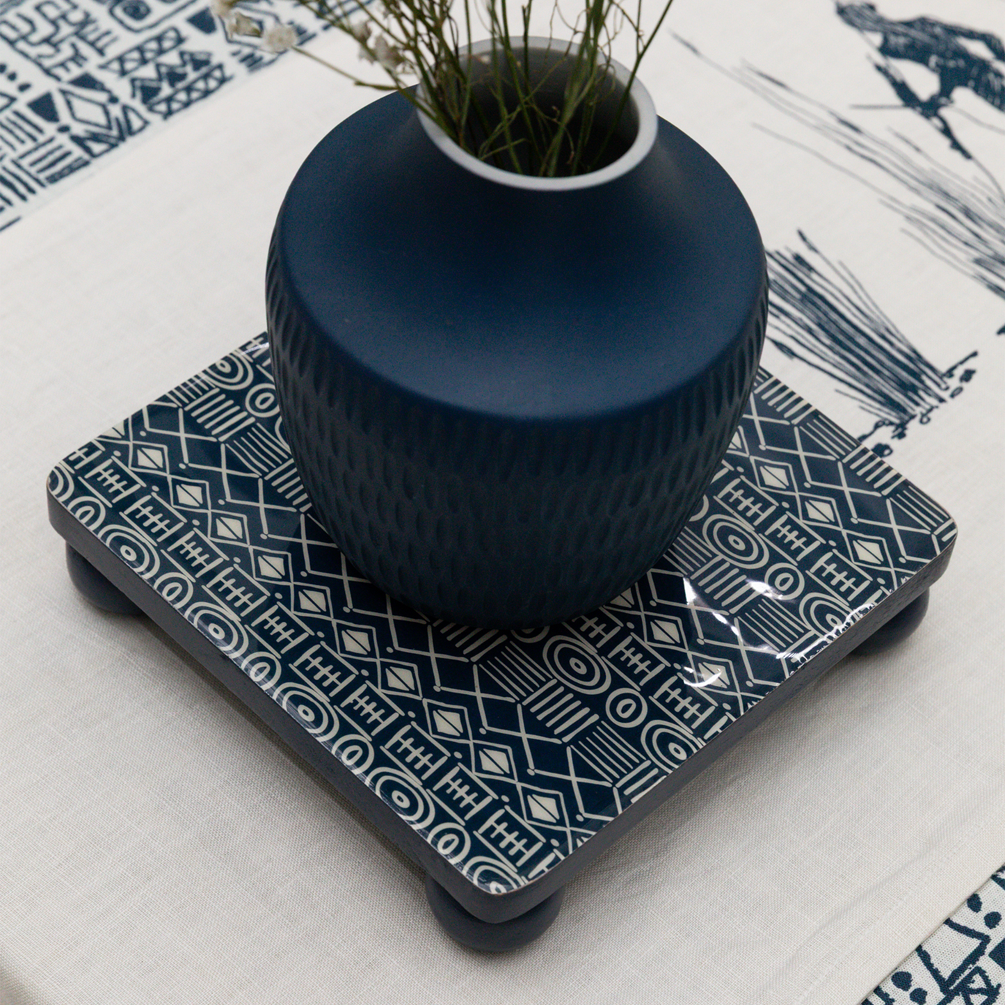 The Brandy Mini Wooded Stool