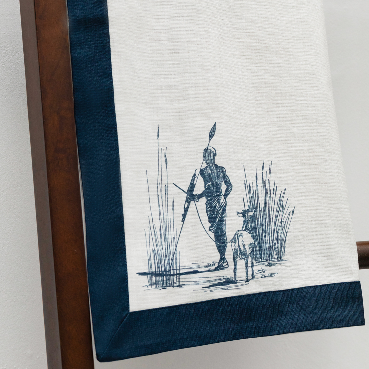 The Masai Men Napkin Set - Set of 2