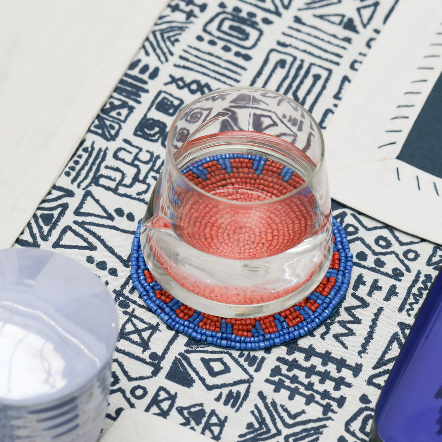 The Lumi Beaded Coaster
