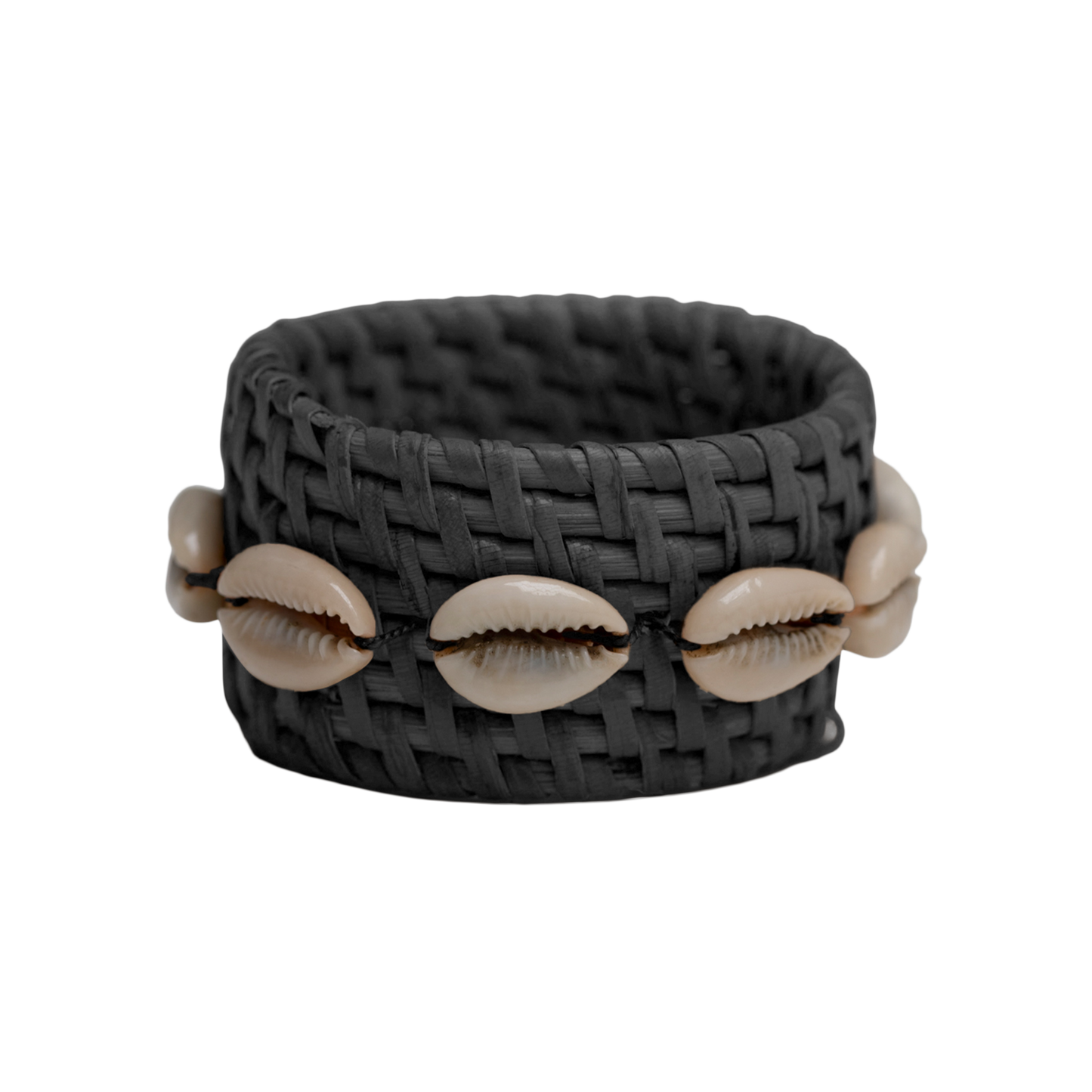 The Black Shell Napkin Ring