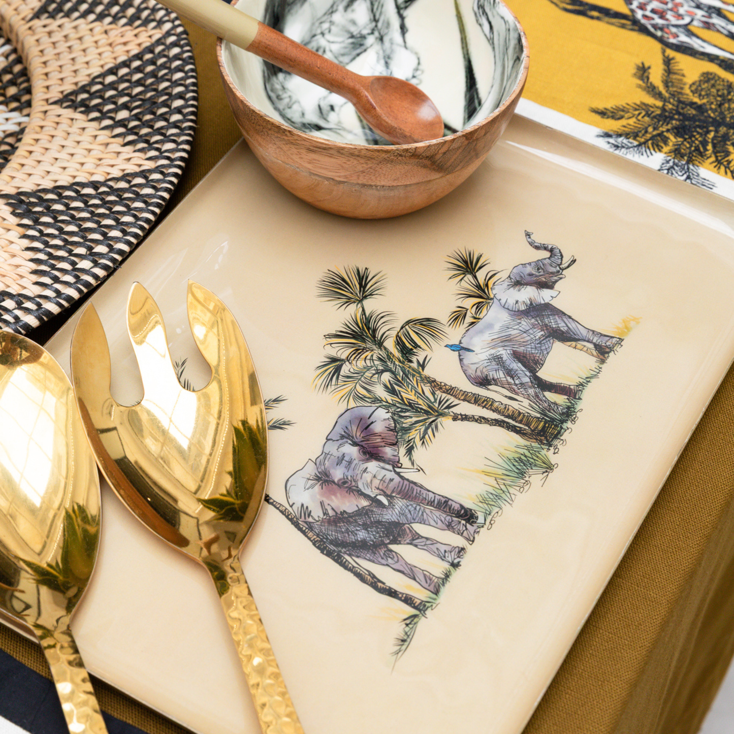 The Trunk Serving Tray