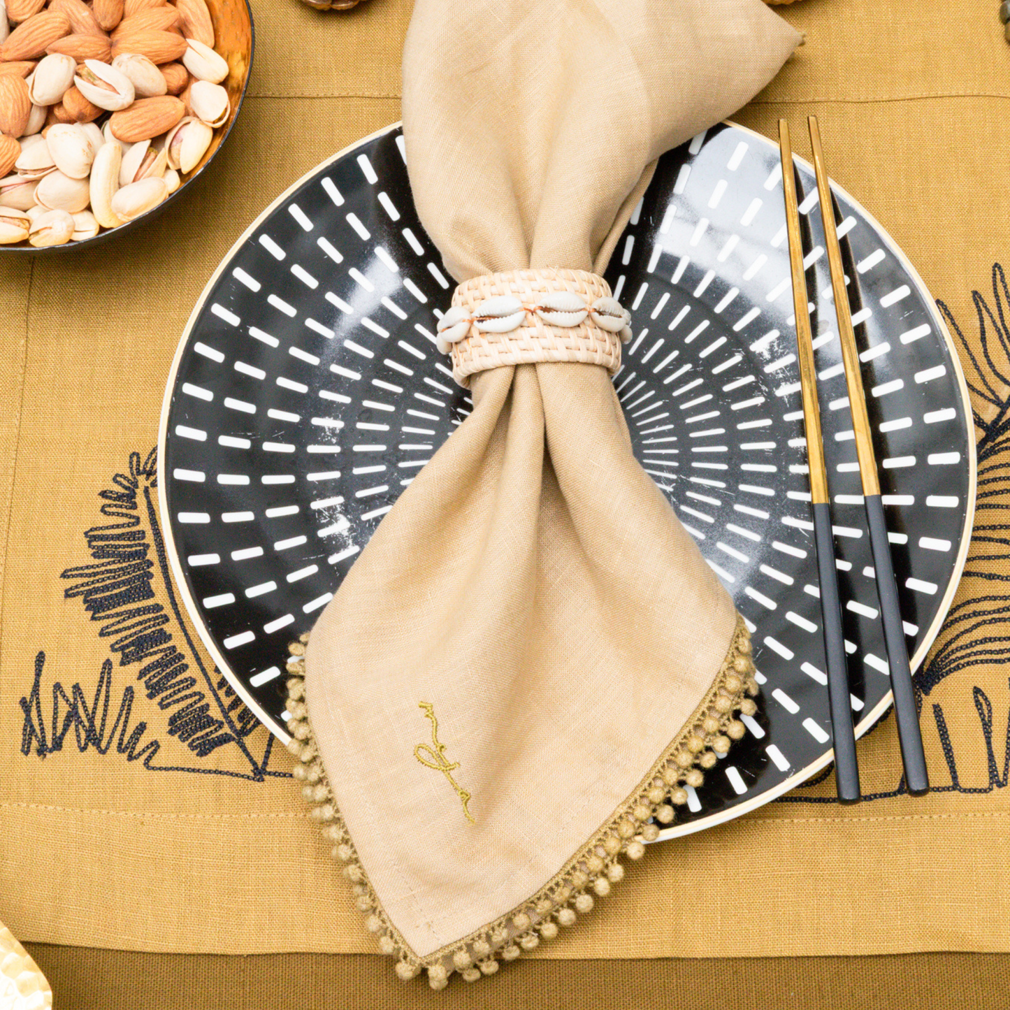 Natural Shell Napkin Ring