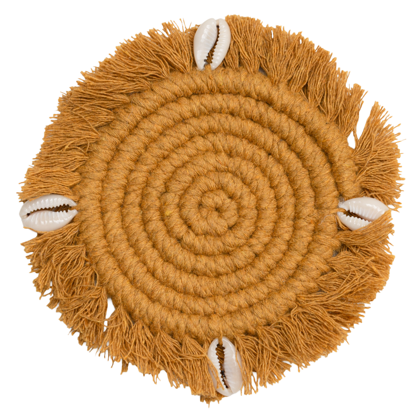Macrame Beaded Coaster