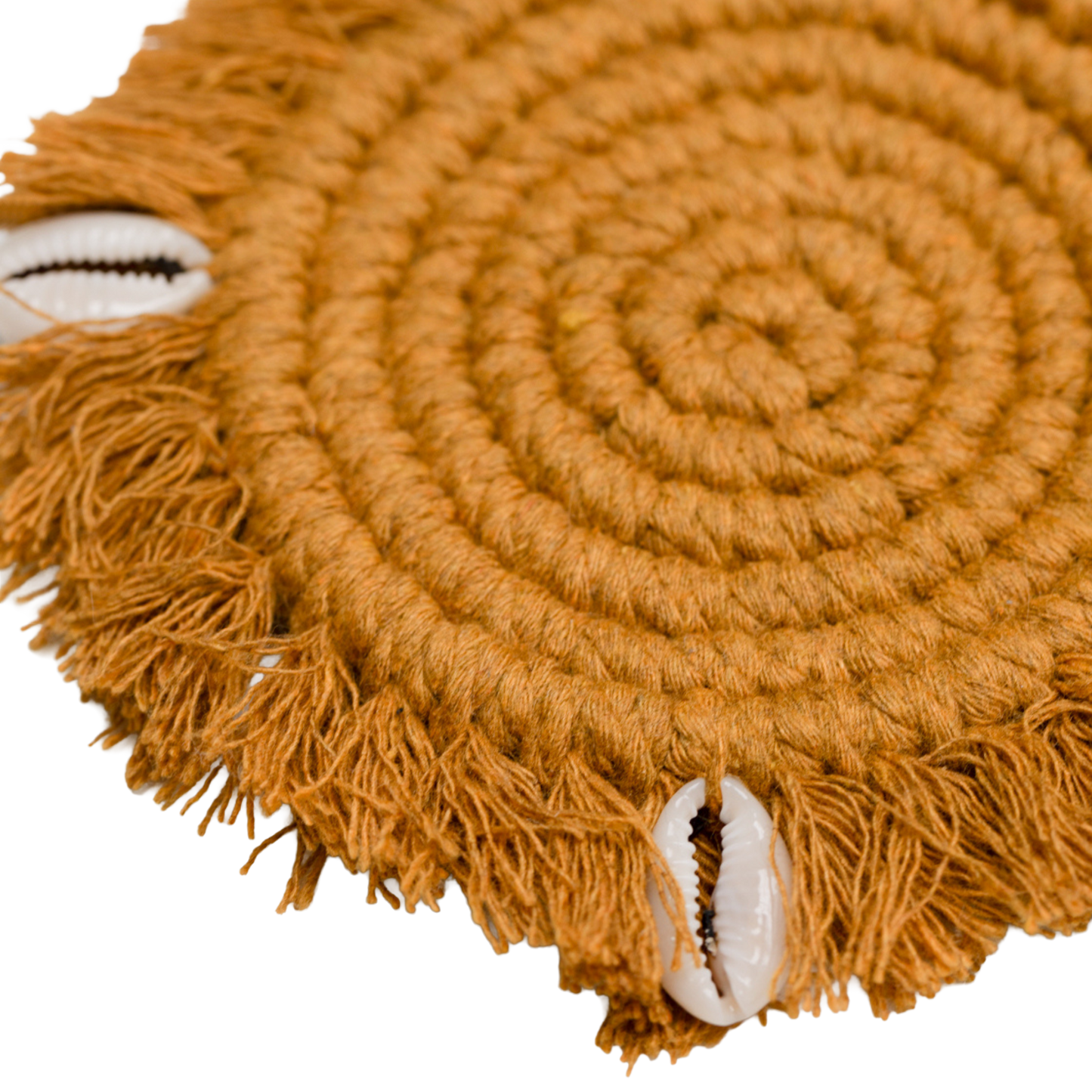 Macrame Beaded Coaster