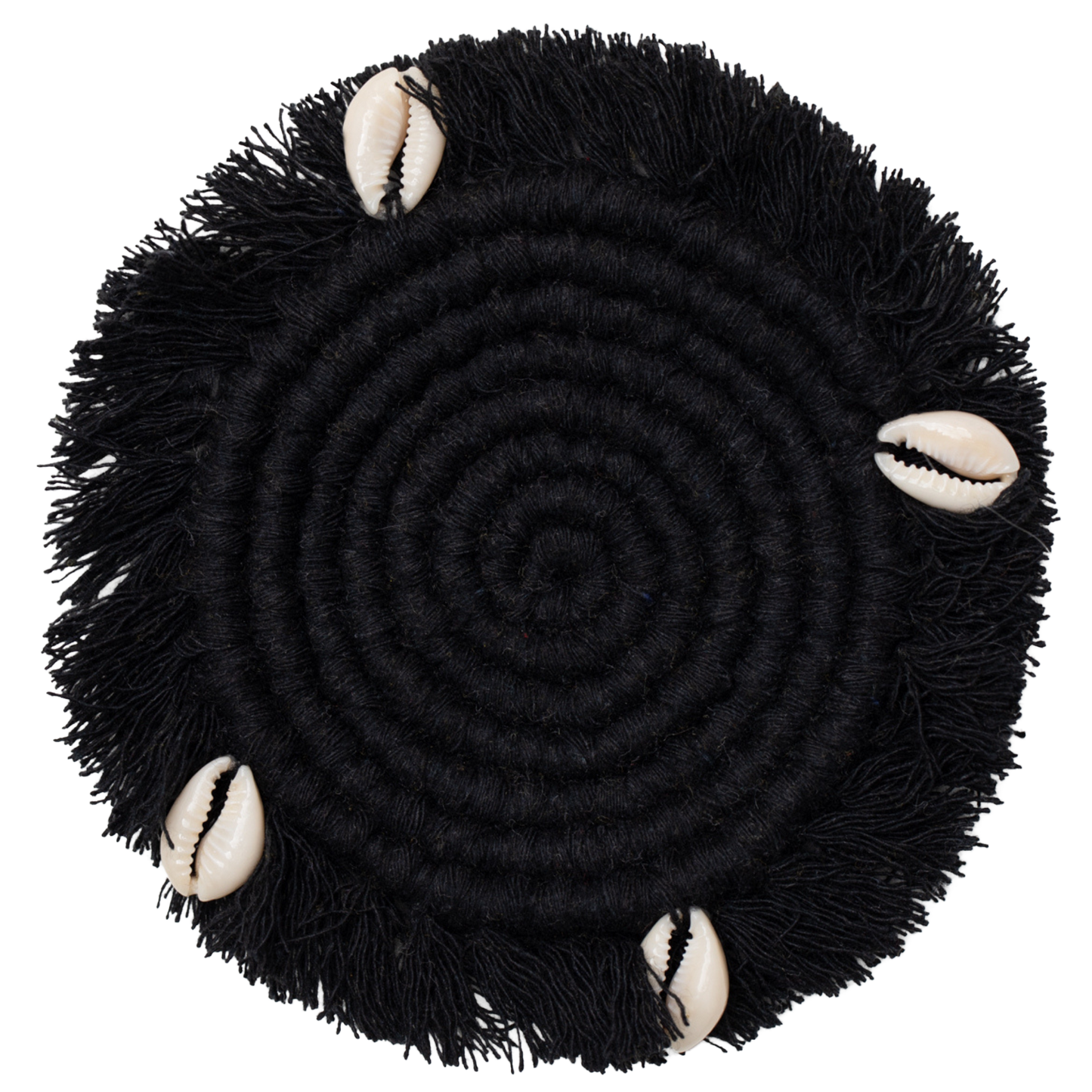 Macrame Beaded Coaster