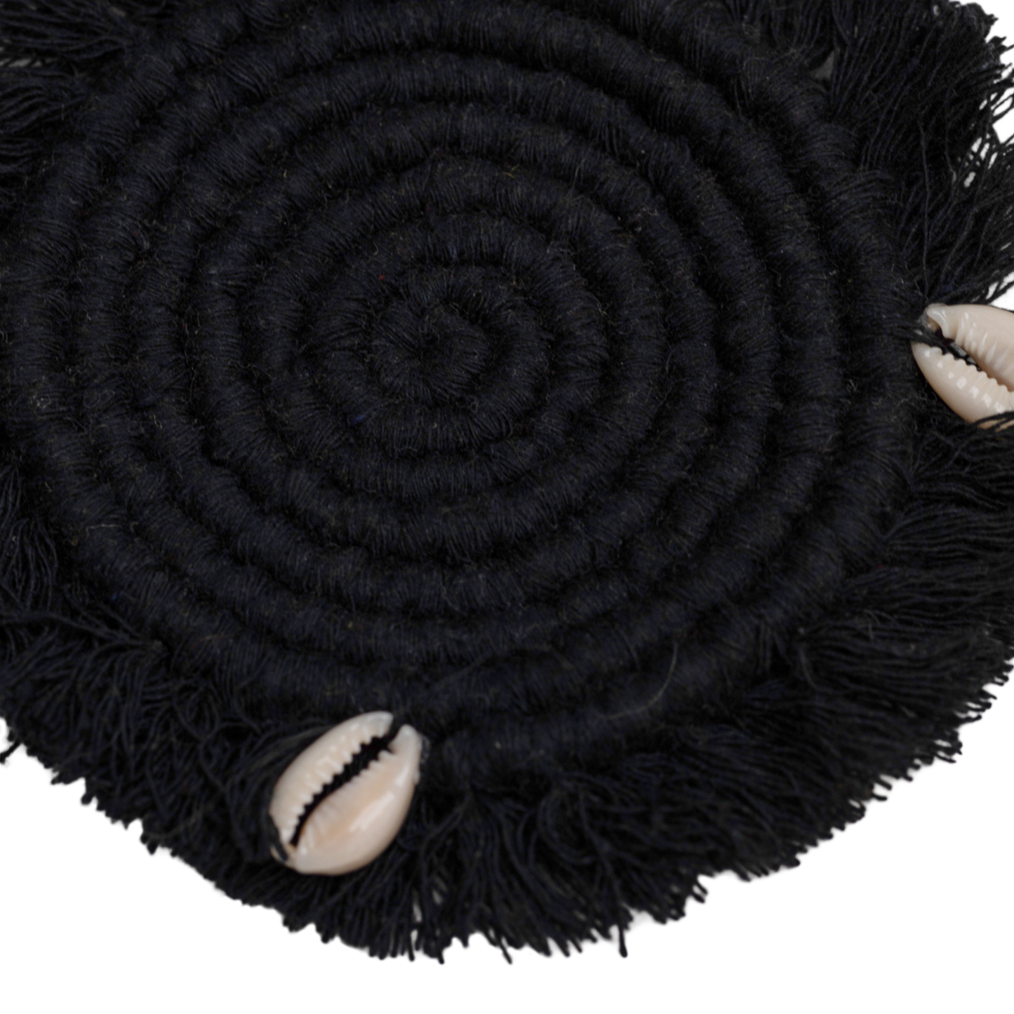Macrame Beaded Coaster