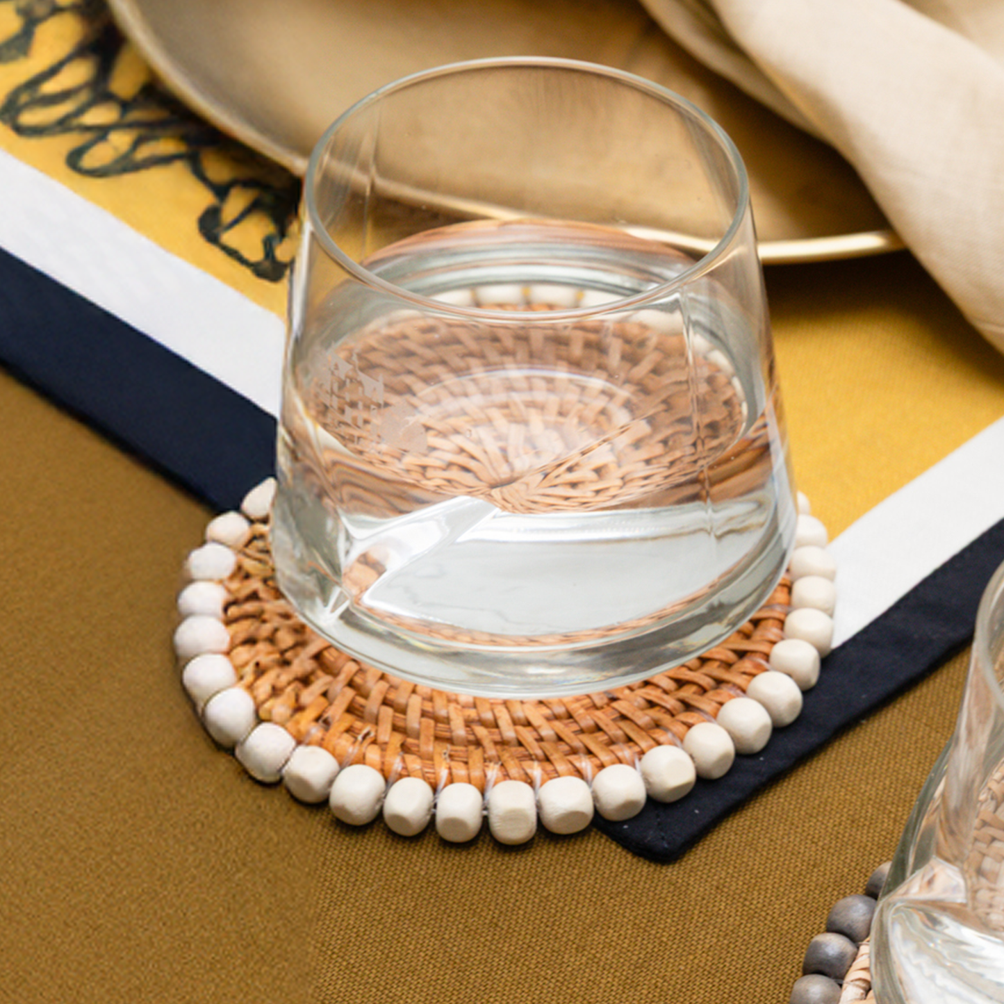 The Safari Beaded Coaster