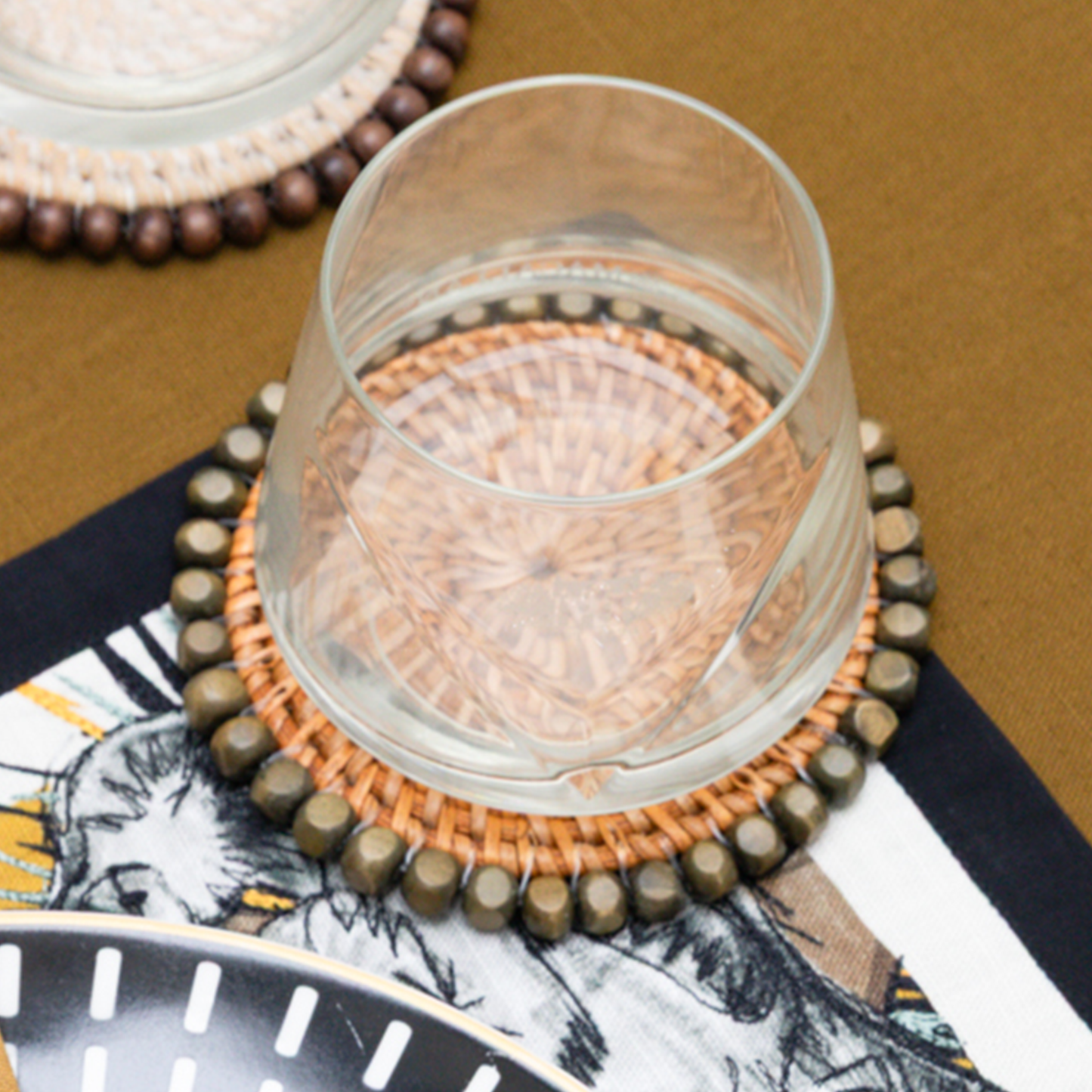 The Safari Beaded Coaster