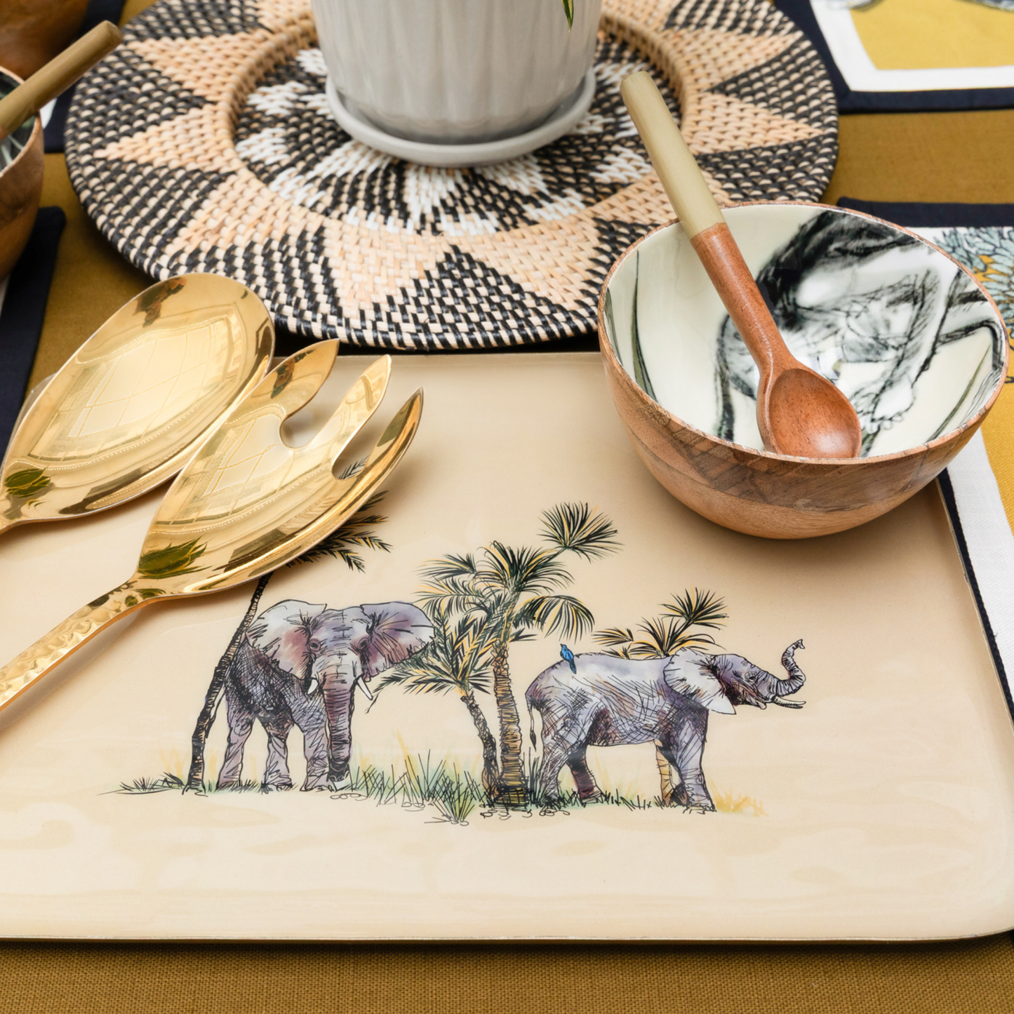 The Trunk Serving Tray