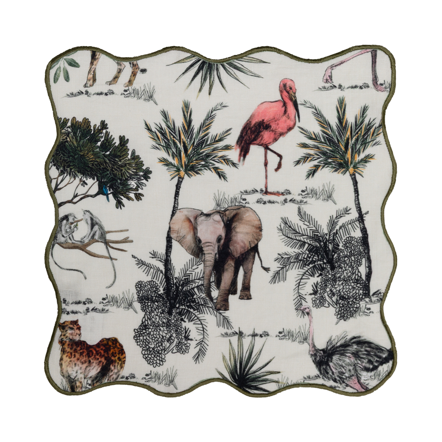The Aventure Africaine’ Cocktail Napkin