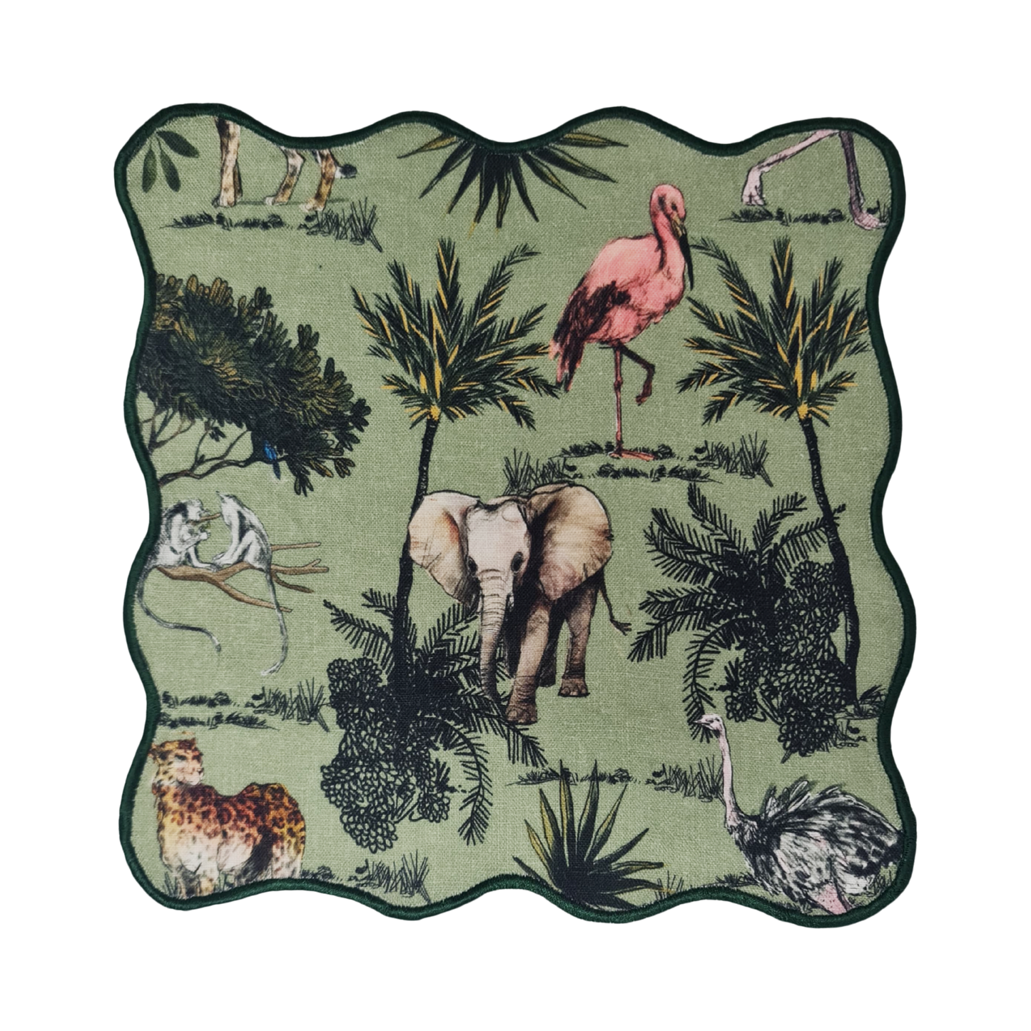The Aventure Africaine’ Cocktail Napkin