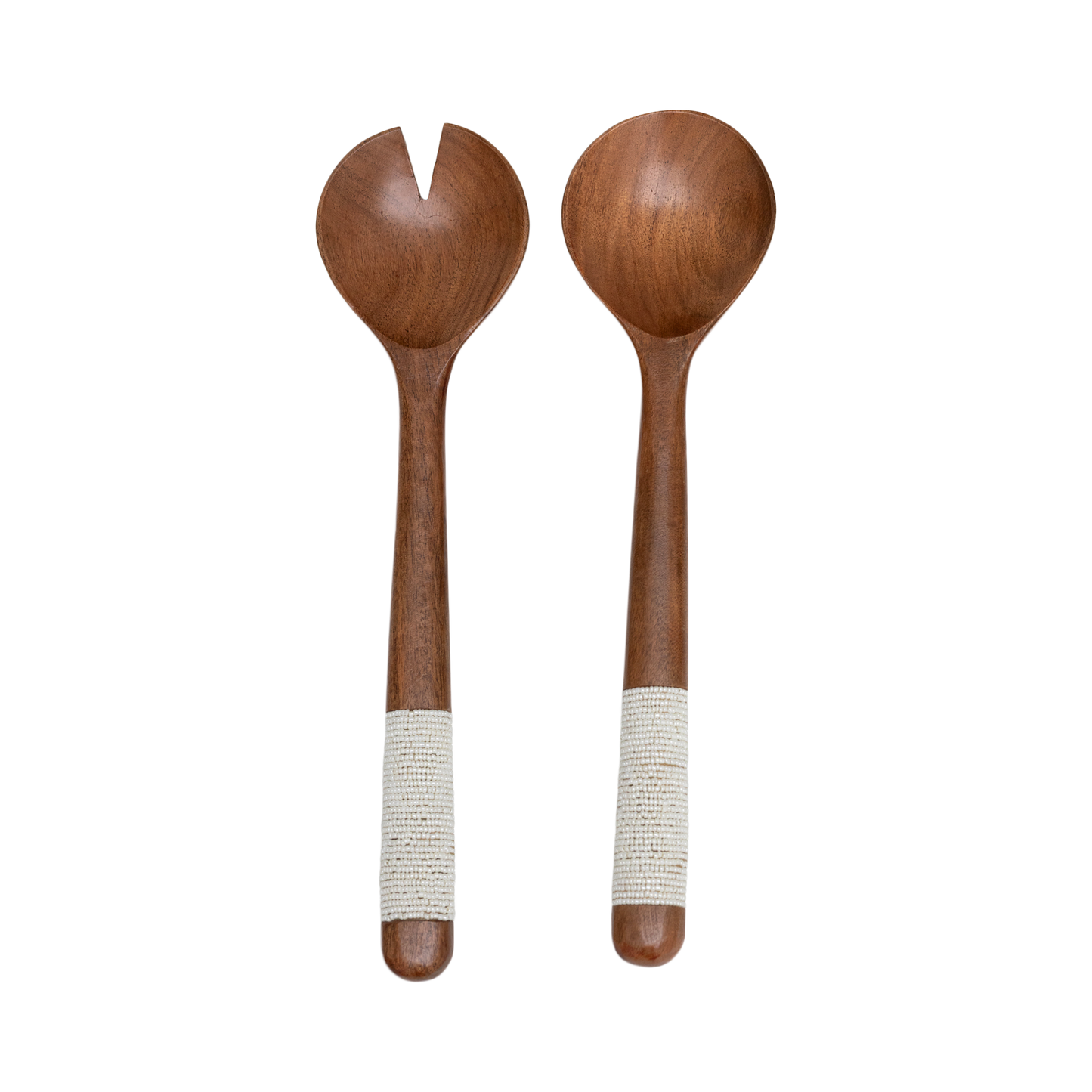 The Beaded Serving Spoon Set - Set of 2