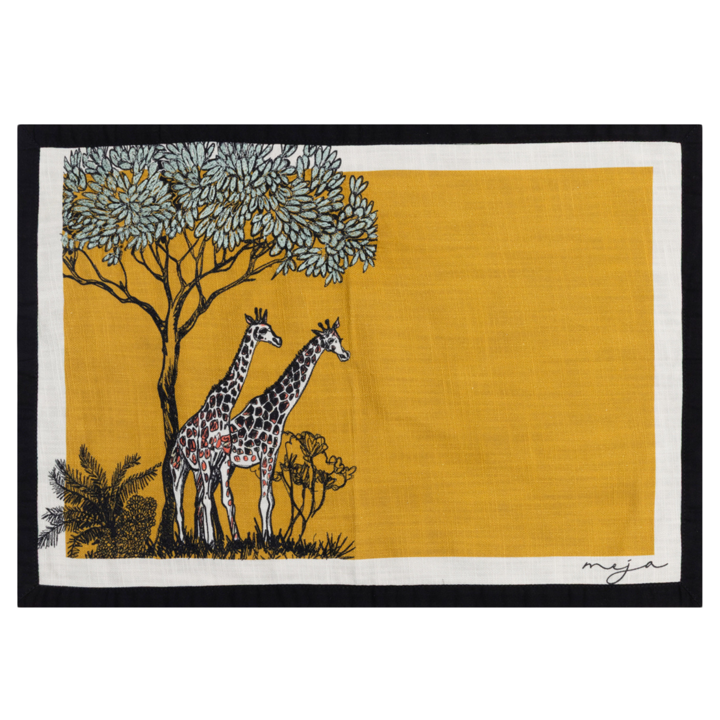 The Les Habitants de la Brousse Placemat