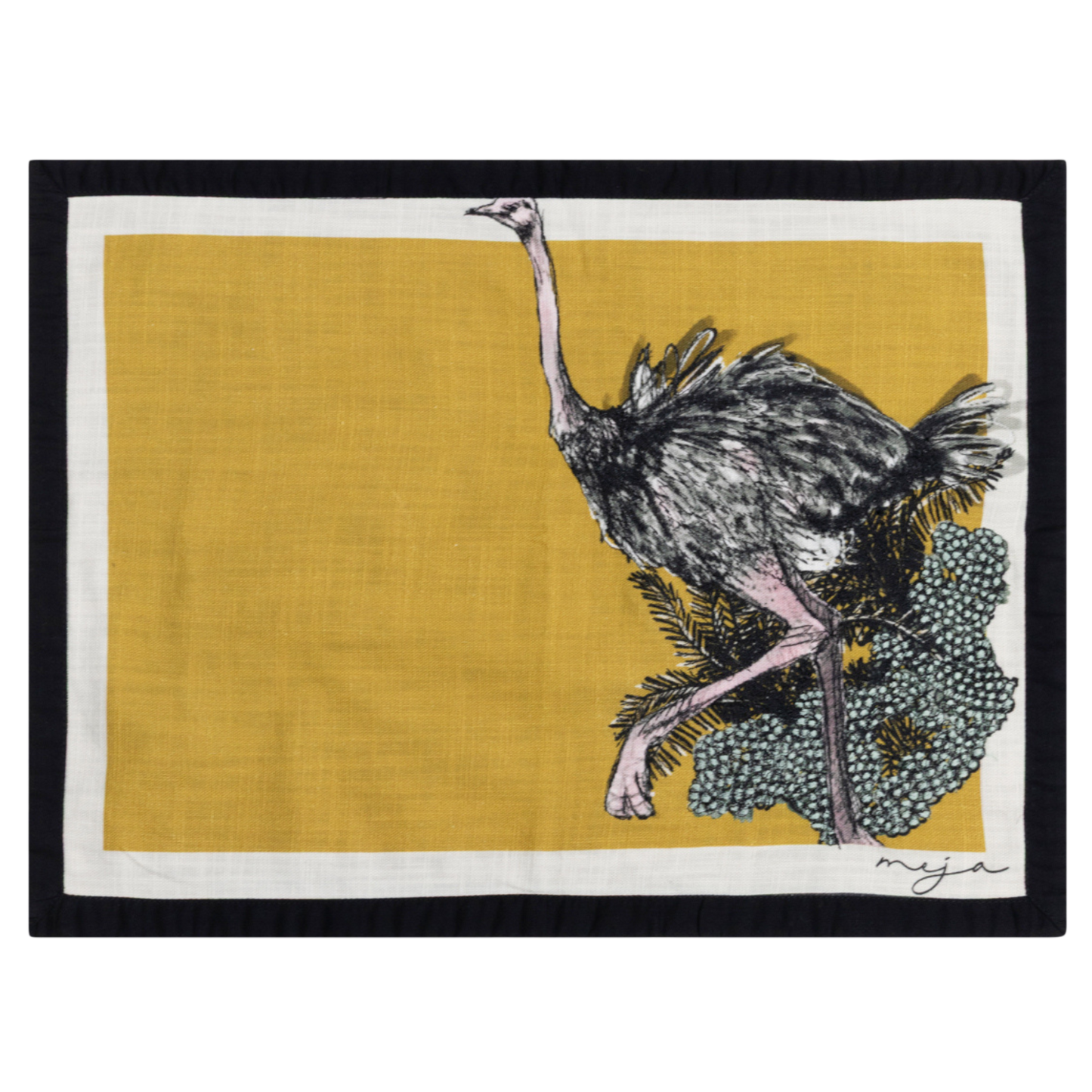 The Les Habitants de la Brousse Placemat