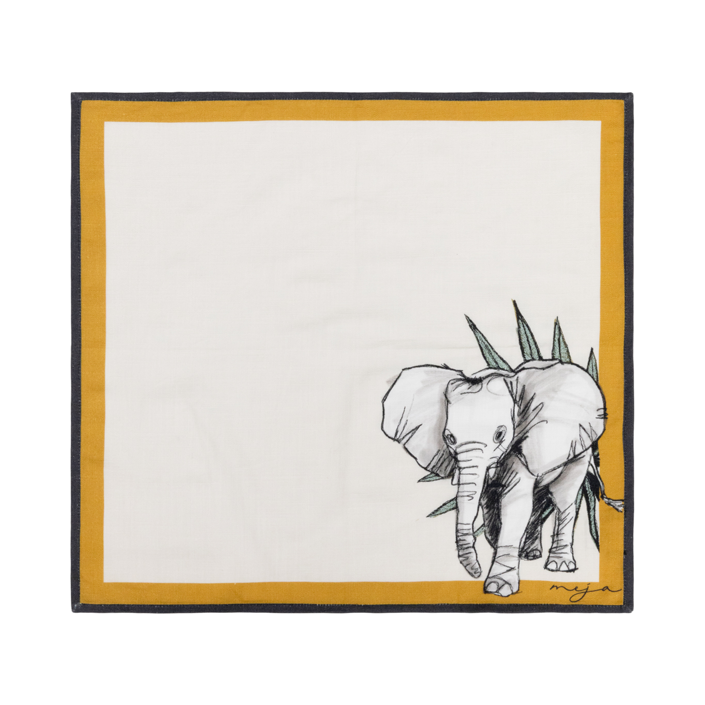 The Show Of Safari Animal Napkins - Set of 2