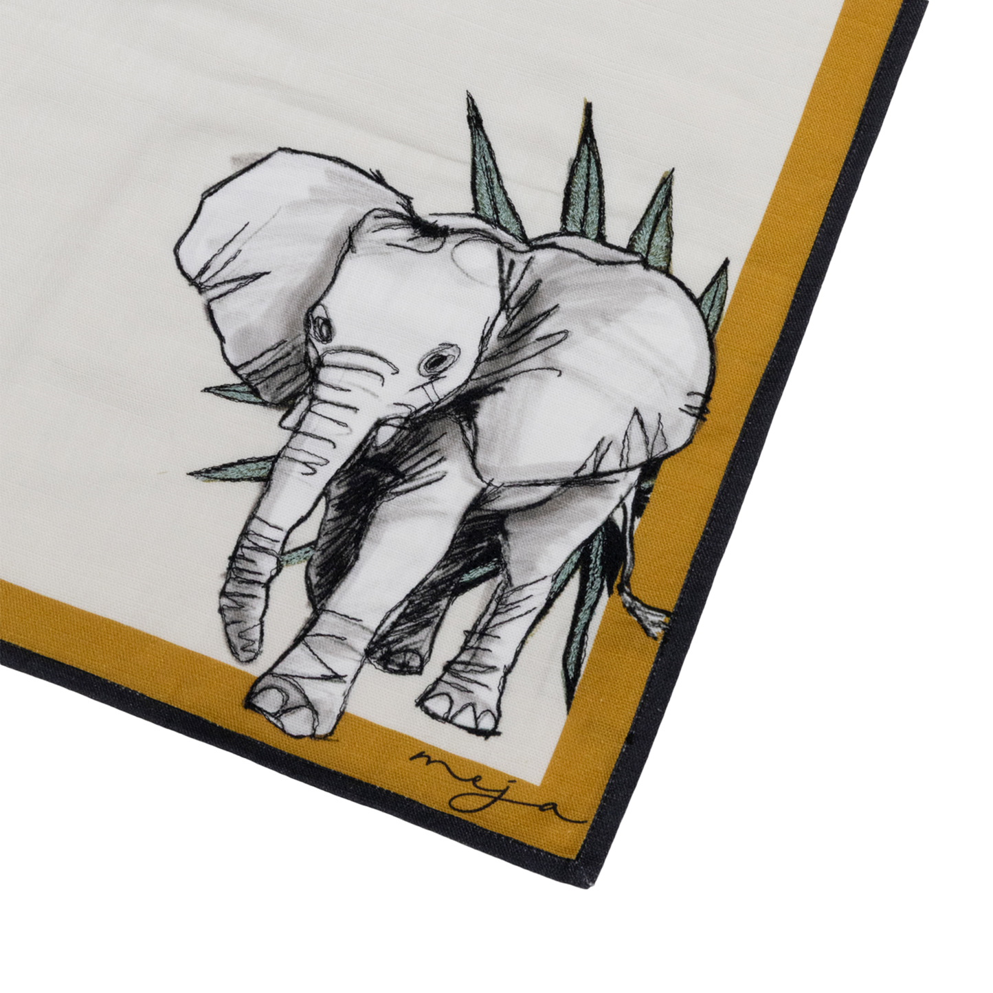 The Show Of Safari Animal Napkins - Set of 2